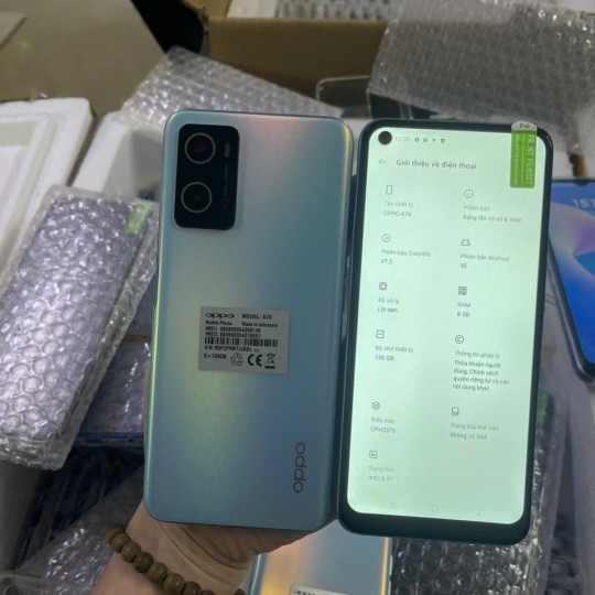 ĐIỆN THOẠI OPPO A76 5G (8/128) RAM THỰC (4/128)