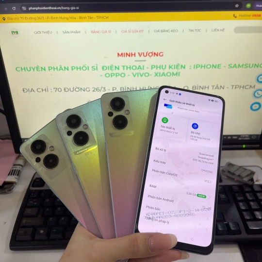 OPPO RENO 7Z 5G (8/128) MAIN ZIN MÀN ZIN