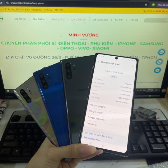 SAMSUNG NOTE 10 PLUS (12/256) MÀN ĐẸP OLED