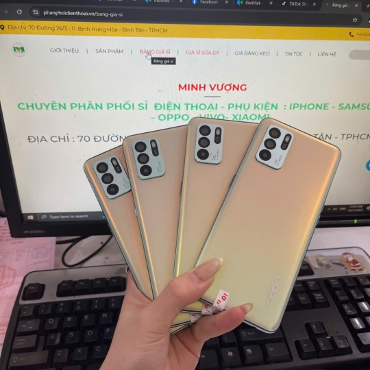 ĐIỆN THOẠI OPPO RENO 6Z (8/128) MAIN ZIN MÀN ZIN HÃNG