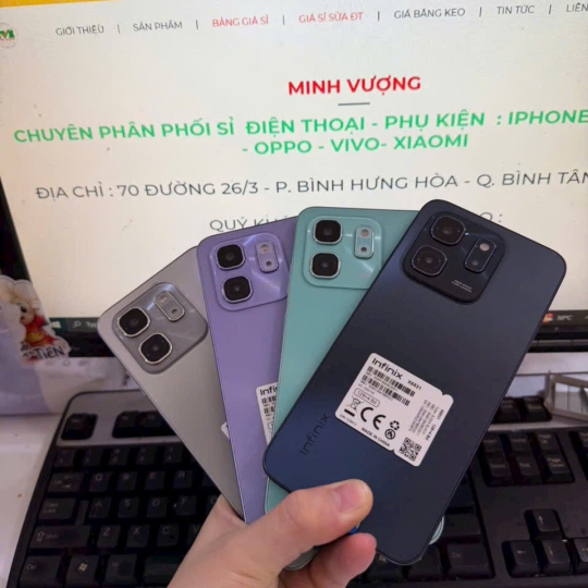 ĐIỆN THOẠI Infinix HOT 50i RAM 4/128 MÁY NGUYÊN ZIN 