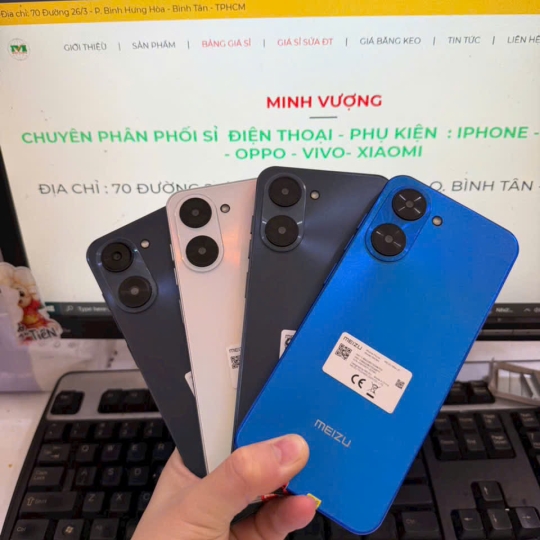 ĐIỆN THOẠI Meizu mblu 21 (6/128 ) NGUYÊN ZIN 